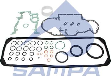 Sampa 050.623 - Комплект прокладок, блок-картер двигателя autosila-amz.com