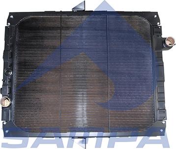 Sampa 051.067 - Радиатор, охлаждение двигателя autosila-amz.com