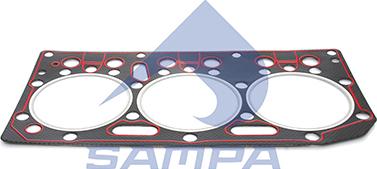 Sampa 051.152 - Прокладка головки блока DAF 85,95,XF95 (на 3 цилиндра) SAMPA autosila-amz.com