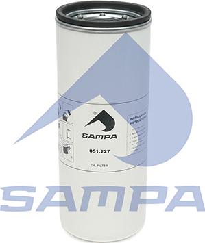 Sampa 051.227 - Масляный фильтр autosila-amz.com