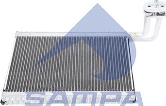 Sampa 053.312 - Радиатор кондиционера autosila-amz.com