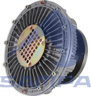 Sampa 060.495 - Сцепление, вентилятор радиатора autosila-amz.com