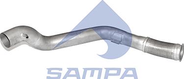 Sampa 060.410 - Гофрированная труба, выхлопная система autosila-amz.com