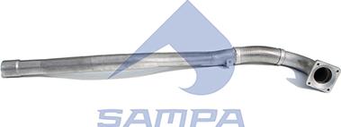 Sampa 060.412 - Гофрированная труба, выхлопная система autosila-amz.com