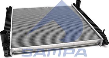 Sampa 061.064 - Радиатор, охлаждение двигателя autosila-amz.com