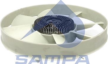 Sampa 008.488A - Вентилятор, охлаждение двигателя autosila-amz.com