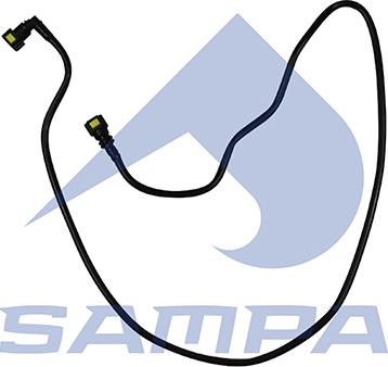 Sampa 008.378A - Шланг радиатора autosila-amz.com