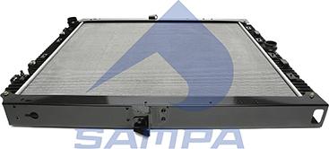 Sampa 010.1354 - Радиатор, охлаждение двигателя autosila-amz.com