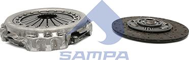 Sampa 011.597 - Комплект сцепления autosila-amz.com