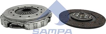 Sampa 011.615 - Комплект сцепления autosila-amz.com
