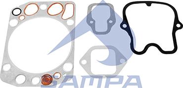 Sampa 011.825 - Комплект прокладок, головка цилиндра autosila-amz.com