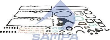 Sampa 011.743 - Комплект прокладок, блок-картер двигателя autosila-amz.com