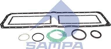 Sampa 080.696 - Комплект прокладок, блок-картер двигателя autosila-amz.com