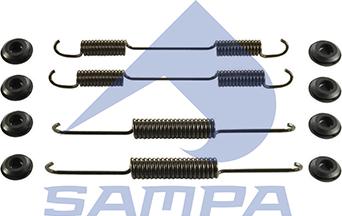Sampa 080.660 - Ремкомплект, автоматическое регулирование, тормоза autosila-amz.com