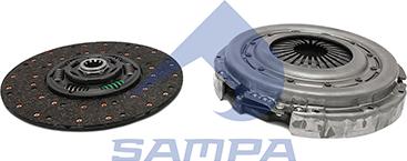 Sampa 080.800 - Комплект сцепления autosila-amz.com
