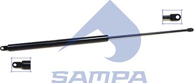 Sampa 080.262 - Газовая пружина, фронтальная крышка autosila-amz.com