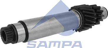 Sampa 039.122 - Первичный вал, ступенчатая коробка передач autosila-amz.com