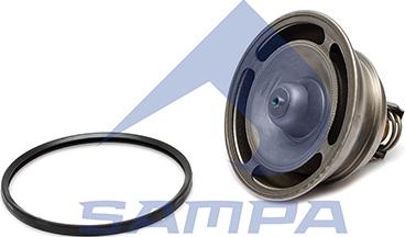Sampa 035.379 - Термостат RENAULT Premium,Kerax,Magnum VOLVO FH,FM (82град.) SAMPA autosila-amz.com