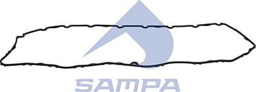 Sampa 035.370 - Прокладка, крышка картера (блок-картер двигателя) autosila-amz.com