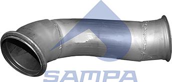 Sampa 035.234 - Труба выхлопного газа autosila-amz.com