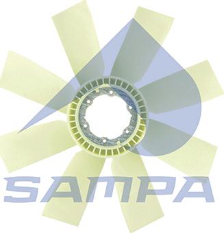 Sampa 036.408 - Вентилятор, охлаждение двигателя autosila-amz.com