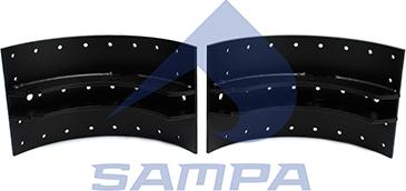 Sampa 030.644 - Комплект тормозных колодок, барабанные autosila-amz.com