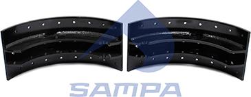 Sampa 030.652 - Комплект тормозных колодок, барабанные autosila-amz.com