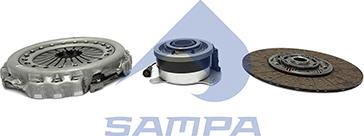 Sampa 030.876 - Комплект сцепления autosila-amz.com