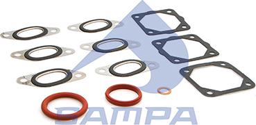 Sampa 030.732 - Комплект прокладок, выпускной коллектор autosila-amz.com