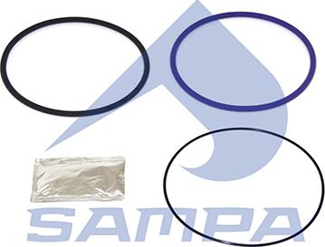 Sampa 030.724 - Комплект прокладок, гильза цилиндра autosila-amz.com