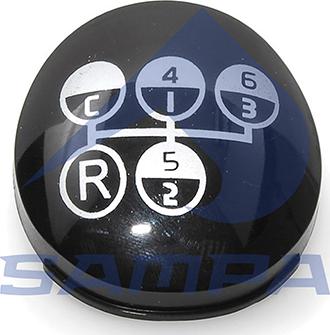 Sampa 031.122 - Колпачок, ручка рычага переключения передач autosila-amz.com