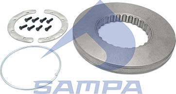 Sampa 031.211/1 - Тормозной диск autosila-amz.com