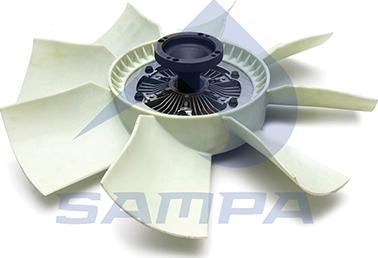 Sampa 033.151 - Вентилятор, охлаждение двигателя autosila-amz.com