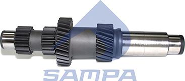 Sampa 033.335 - Первичный вал, ступенчатая коробка передач autosila-amz.com