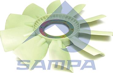 Sampa 033.226 - Вентилятор, охлаждение двигателя autosila-amz.com