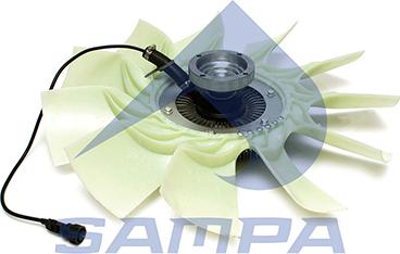 Sampa 033.228 - Вентилятор, охлаждение двигателя autosila-amz.com