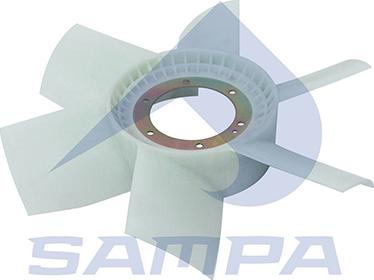 Sampa 033.227 - Вентилятор, охлаждение двигателя autosila-amz.com