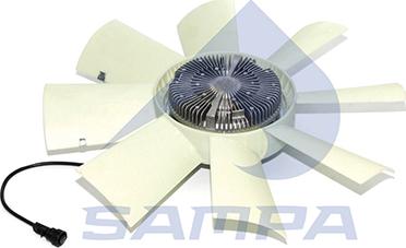 Sampa 032.089 - Вентилятор, охлаждение двигателя autosila-amz.com