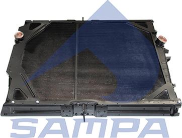 Sampa 032.193 - Радиатор, охлаждение двигателя autosila-amz.com