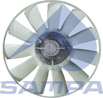 Sampa 025.419 - Вентилятор, охлаждение двигателя autosila-amz.com