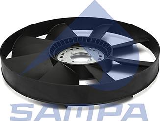 Sampa 025.046 - Вентилятор, охлаждение двигателя autosila-amz.com