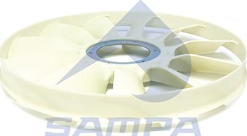 Sampa 025.123 - Крыльчатка вентилятора autosila-amz.com