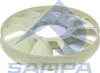 Sampa 025.127 - Вентилятор, охлаждение двигателя autosila-amz.com