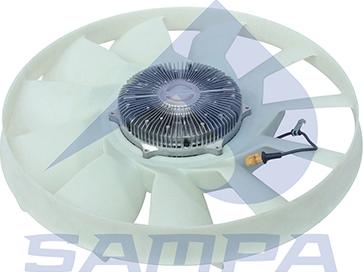 Sampa 025.245 - Сцепление, вентилятор радиатора autosila-amz.com