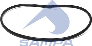 Sampa 026.091 - Прокладка, крышка картера (блок-картер двигателя) autosila-amz.com