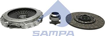 Sampa 020.796 - Комплект сцепления autosila-amz.com