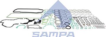 Sampa 020.755 - Комплект прокладок, двигатель autosila-amz.com