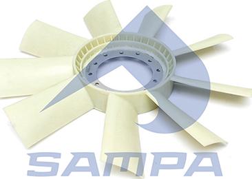 Sampa 021.340 - Вентилятор, охлаждение двигателя autosila-amz.com