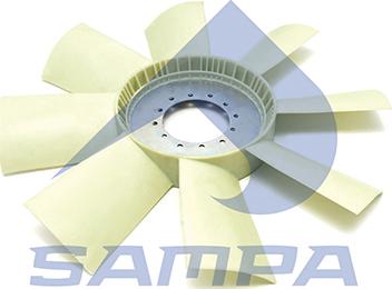 Sampa 021.343 - Вентилятор, охлаждение двигателя autosila-amz.com