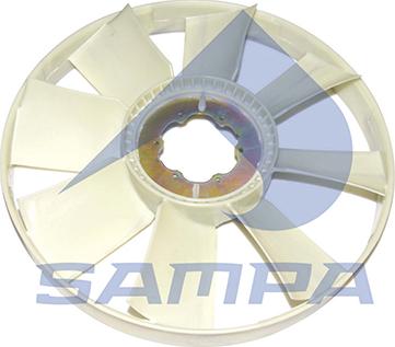 Sampa 021.358 - Вентилятор, охлаждение двигателя autosila-amz.com